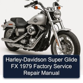 Harley-Davidson Super Glide FX 1979 Factory Service Repair Manual