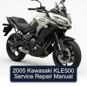 2005 Kawasaki KLE500 Service Repair Manual