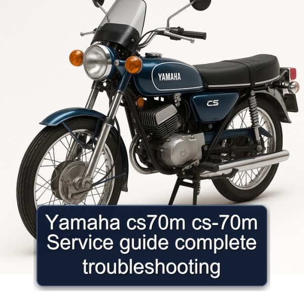 Yamaha cs70m cs-70m Service guide complete troubleshooting