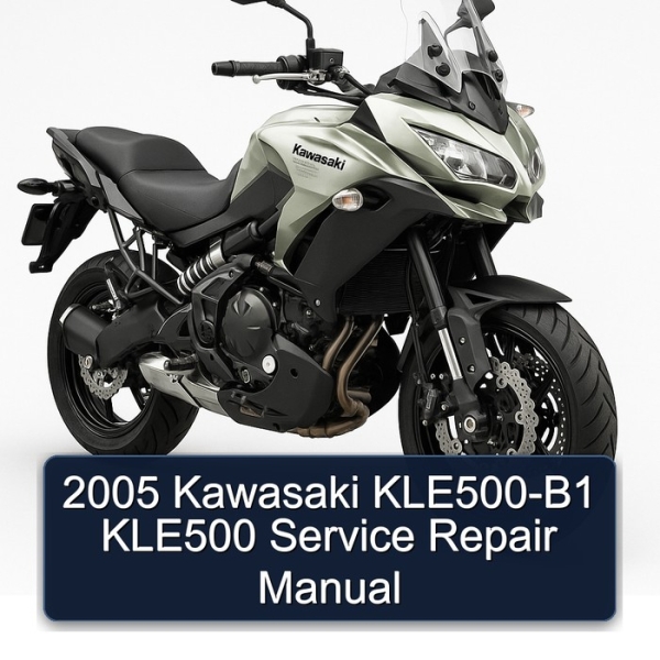 2005 Kawasaki KLE500-B1 KLE500 Service Repair Manual