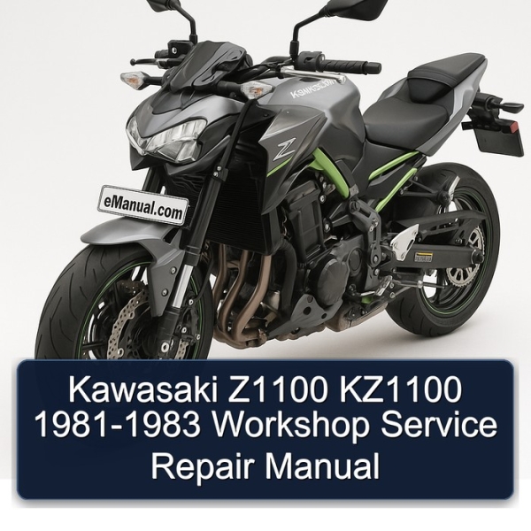 Kawasaki Z1100 KZ1100 1981-1983 Workshop Service Repair Manual