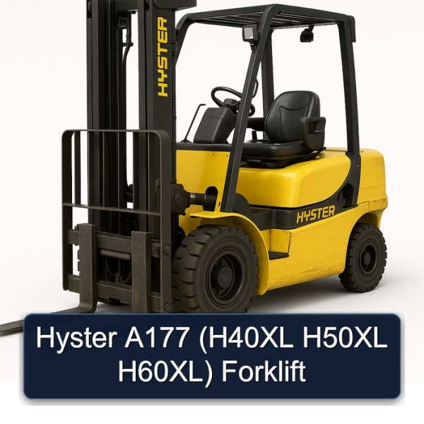 Hyster A177 (H40XL H50XL H60XL) Forklift