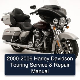 2000-2006 Harley Davidson Touring Service & Repair Manual