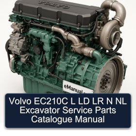 Volvo EC210C L LD LR N NL Excavator Service Parts Catalogue Manual