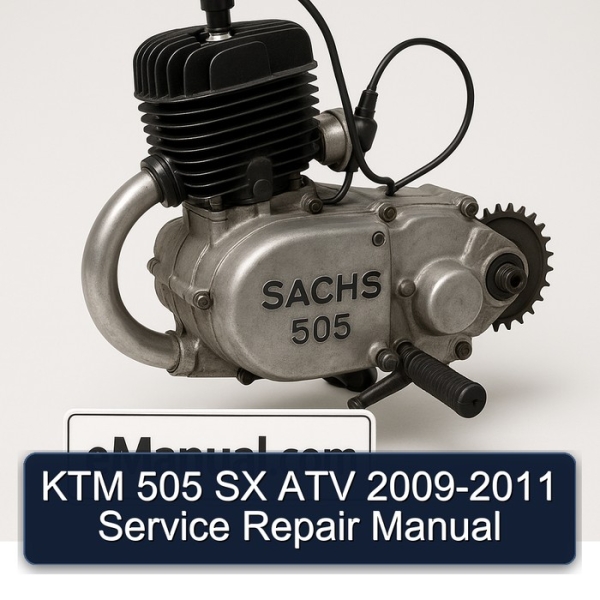 KTM 505 SX ATV 2009-2011 Service Repair Manual