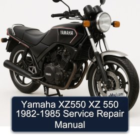 Yamaha XZ550 XZ 550 1982-1985 Service Repair Manual
