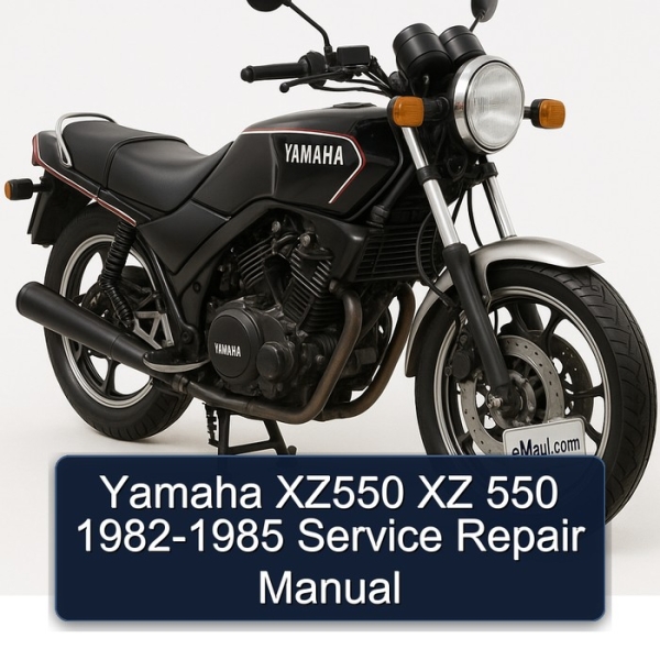 Yamaha XZ550 XZ 550 1982-1985 Service Repair Manual