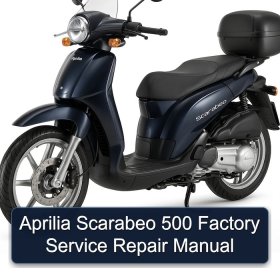 Aprilia Scarabeo 500 Factory Service Repair Manual