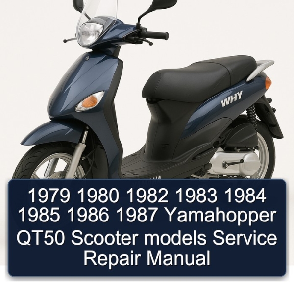 1979 1980 1982 1983 1984 1985 1986 1987 Yamahopper QT50 Scooter models Service Repair Manual