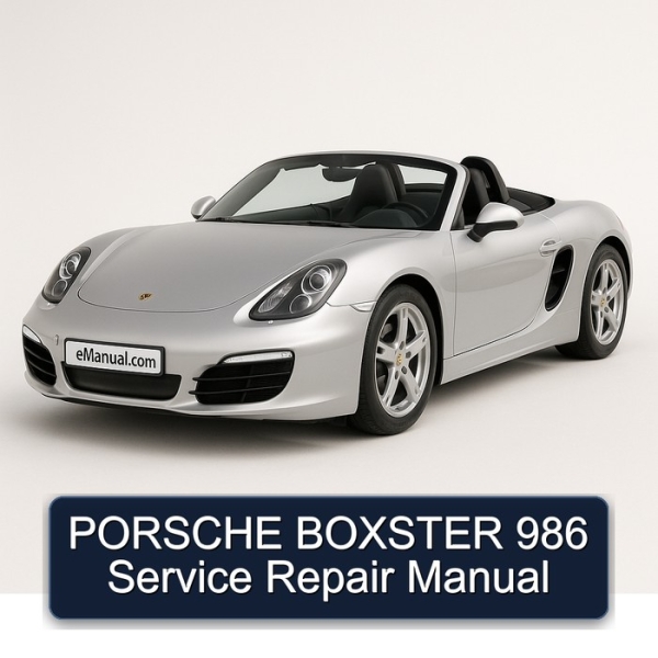 PORSCHE BOXSTER 986 Service Repair Manual