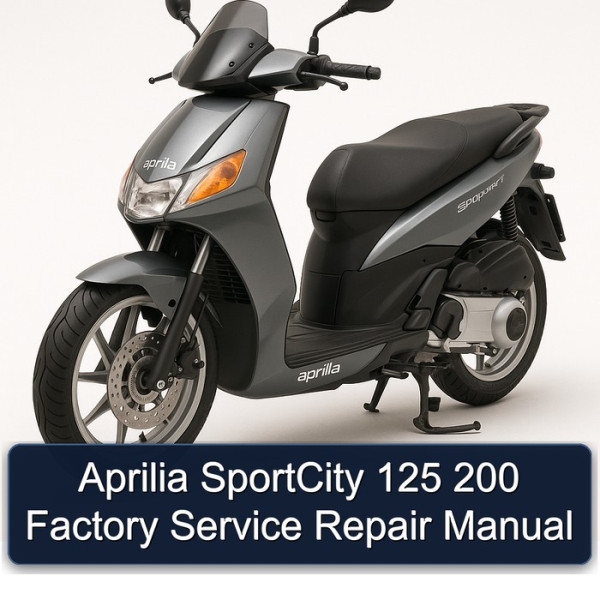 Aprilia SportCity 125 200 Factory Service Repair Manual