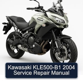 Kawasaki KLE500-B1 2004 Service Repair Manual