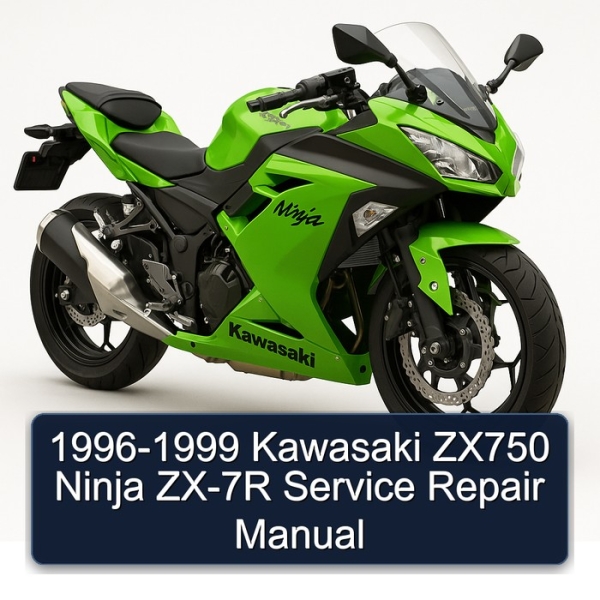 1996-1999 Kawasaki ZX750 Ninja ZX-7R Service Repair Manual