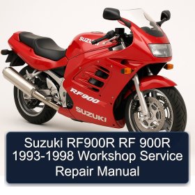 Suzuki RF900R RF 900R 1993-1998 Workshop Service Repair Manual