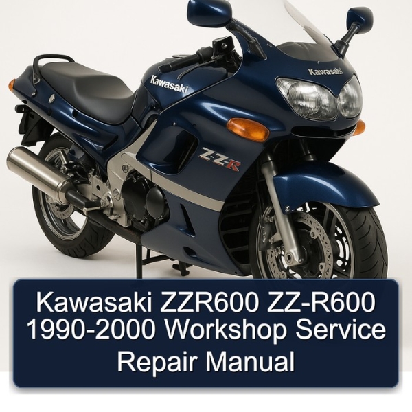 Kawasaki ZZR600 ZZ-R600 1990-2000 Workshop Service Repair Manual