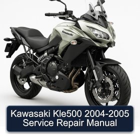 Kawasaki Kle500 2004-2005 Service Repair Manual