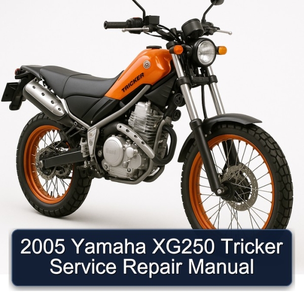 2005 Yamaha XG250 Tricker Service Repair Manual