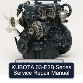 KUBOTA 03-E2B Series Service Repair Manual