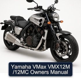 Yamaha VMax VMX12M /12MC Owners Manual
