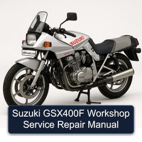 Suzuki GSX400F Workshop Service Repair Manual