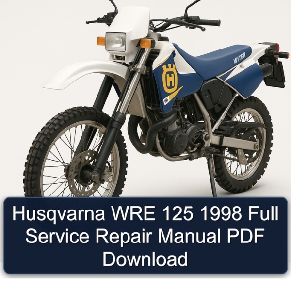 Husqvarna WRE 125 1998 Full Service Repair Manual PDF Download