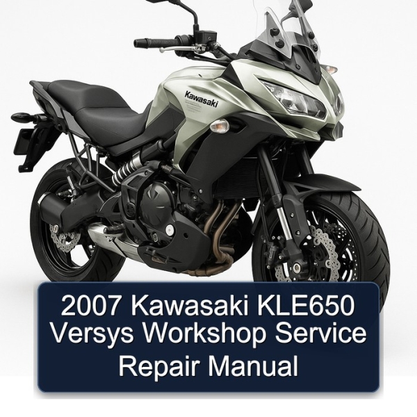 2007 Kawasaki KLE650 Versys Workshop Service Repair Manual