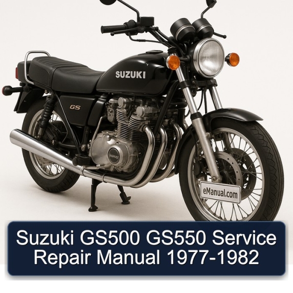 Suzuki GS500 GS550 Service Repair Manual 1977-1982
