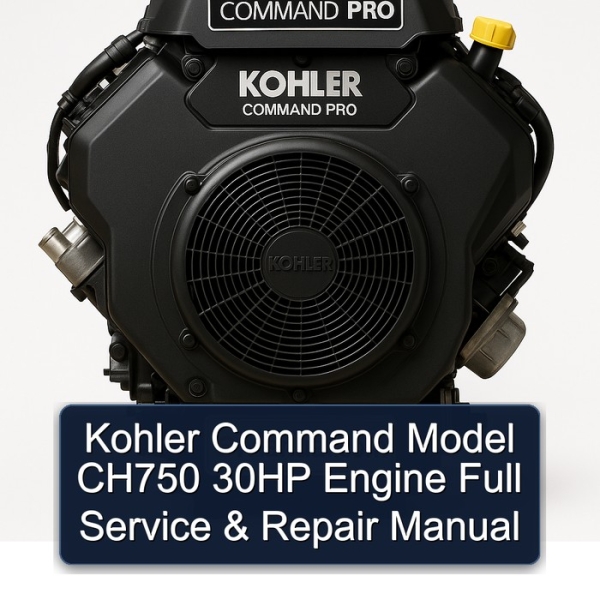 Kohler Command Model CH750 30HP Engine Full Service & Repair Manual