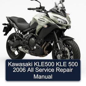 Kawasaki KLE500 KLE 500 2006 All Service Repair Manual