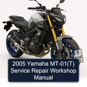 2005 Yamaha MT-01(T) Service Repair Workshop Manual