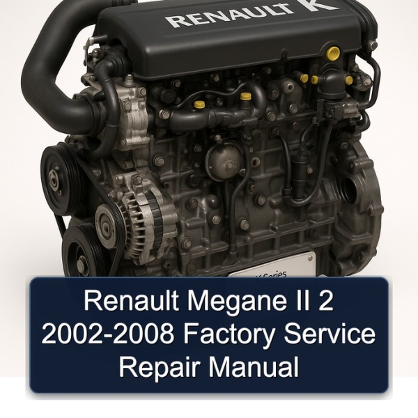 Renault Megane II 2 2002-2008 Factory Service Repair Manual