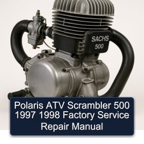 Polaris ATV Scrambler 500 1997 1998 Factory Service Repair Manual