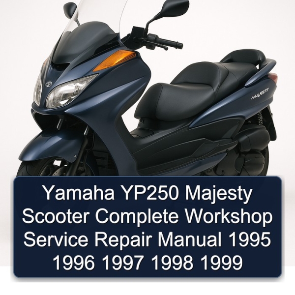 Yamaha YP250 Majesty Scooter Complete Workshop Service Repair Manual 1995 1996 1997 1998 1999