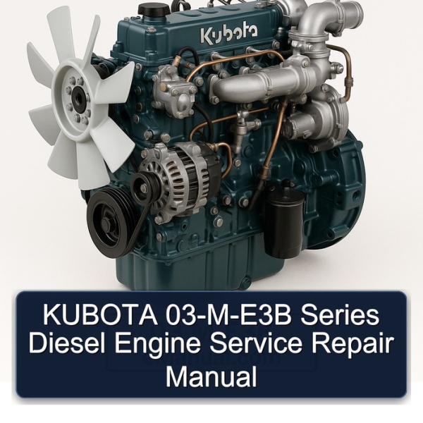 KUBOTA 03-M-E3B Series Diesel Engine Service Repair Manual