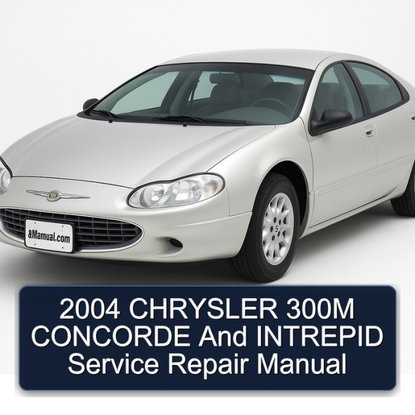 2004 CHRYSLER 300M CONCORDE And INTREPID Service Repair Manual