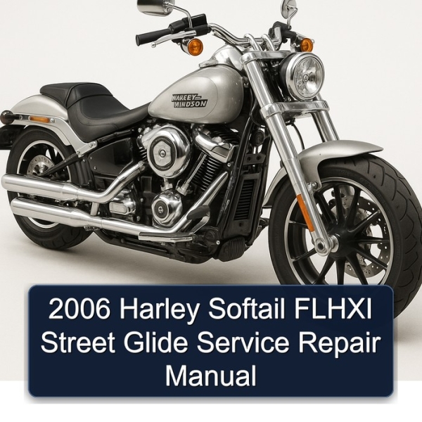 2006 Harley Softail FLHXI Street Glide Service Repair Manual