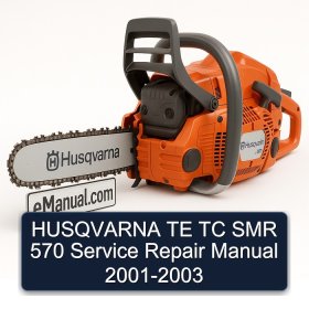 HUSQVARNA TE TC SMR 570 Service Repair Manual 2001-2003