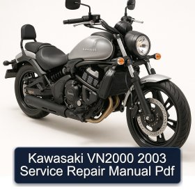 Kawasaki VN2000 2003 Service Repair Manual Pdf