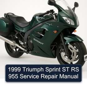1999 Triumph Sprint ST RS 955 Service Repair Manual