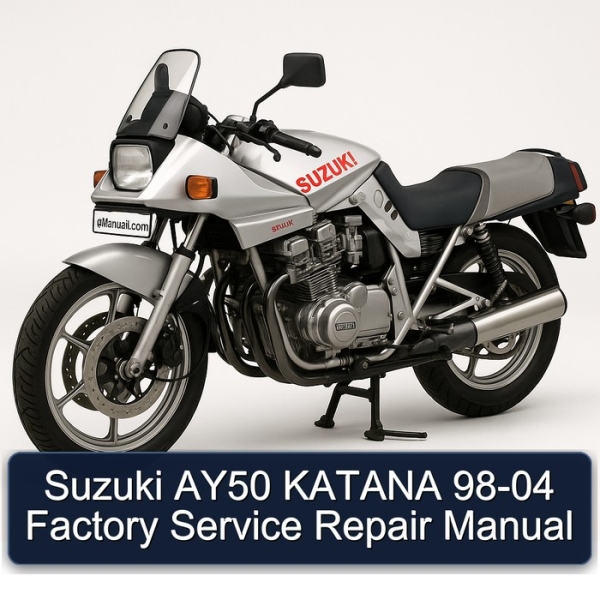 Suzuki AY50 KATANA 98-04 Factory Service Repair Manual