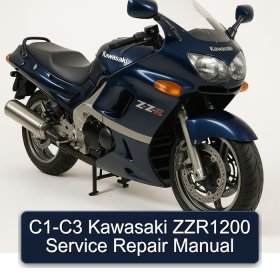 C1-C3 Kawasaki ZZR1200 Service Repair Manual