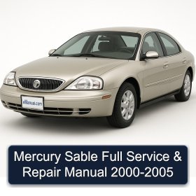 Mercury Sable Full Service & Repair Manual 2000-2005