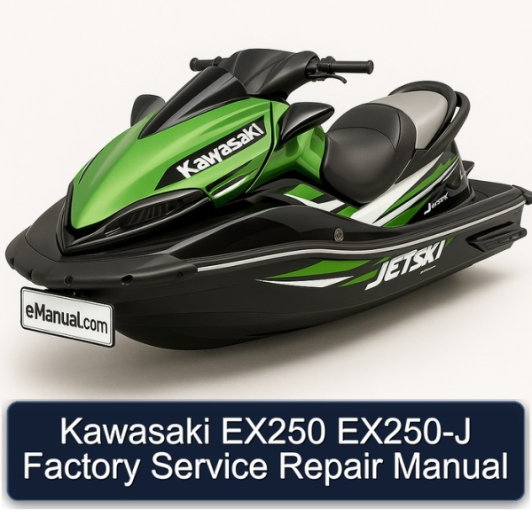 Kawasaki EX250 EX250-J Factory Service Repair Manual