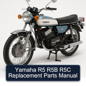 Yamaha R5 R5B R5C Replacement Parts Manual