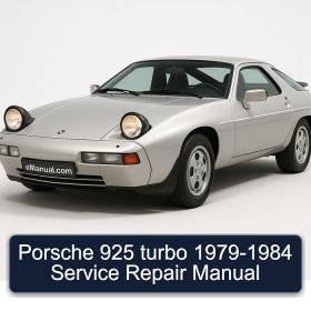 Porsche 925 turbo 1979-1984 Service Repair Manual
