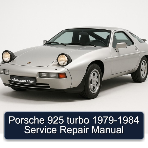 Porsche 925 turbo 1979-1984 Service Repair Manual