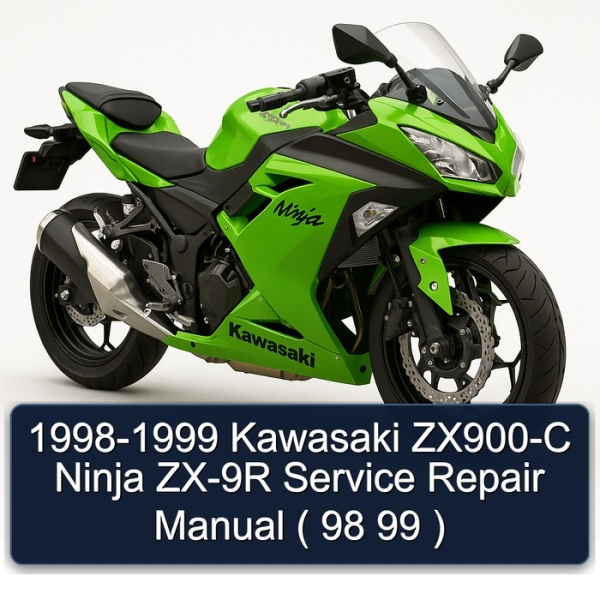 1998-1999 Kawasaki ZX900-C Ninja ZX-9R Service Repair Manual ( 98 99 )