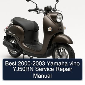 Best 2000-2003 Yamaha vino YJ50RN Service Repair Manual