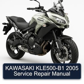 KAWASAKI KLE500-B1 2005 Service Repair Manual