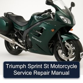 Triumph Sprint St Motorcycle Service Repair Manual